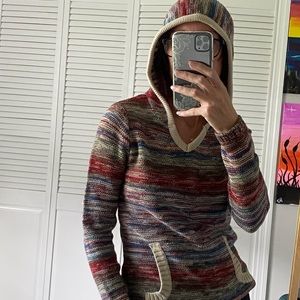 Venus Multicolor Knit Hoodie